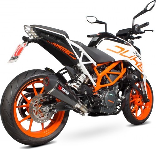 KTM DUKE390 SERKET TAPERマフラー ｜ スコーピオン ジャパン ...